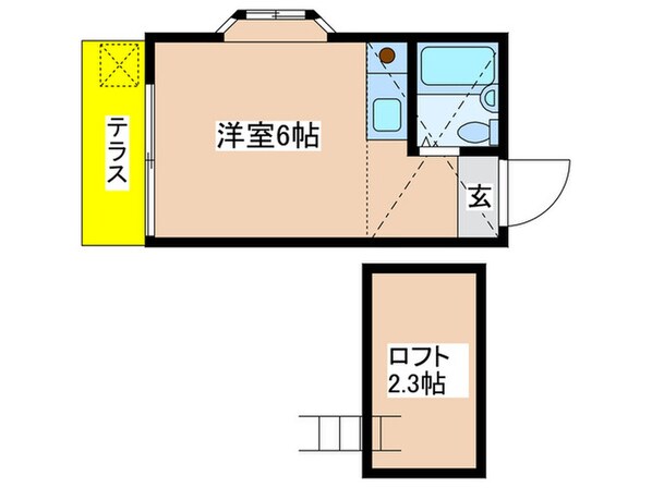 ビバイヒルズの物件間取画像